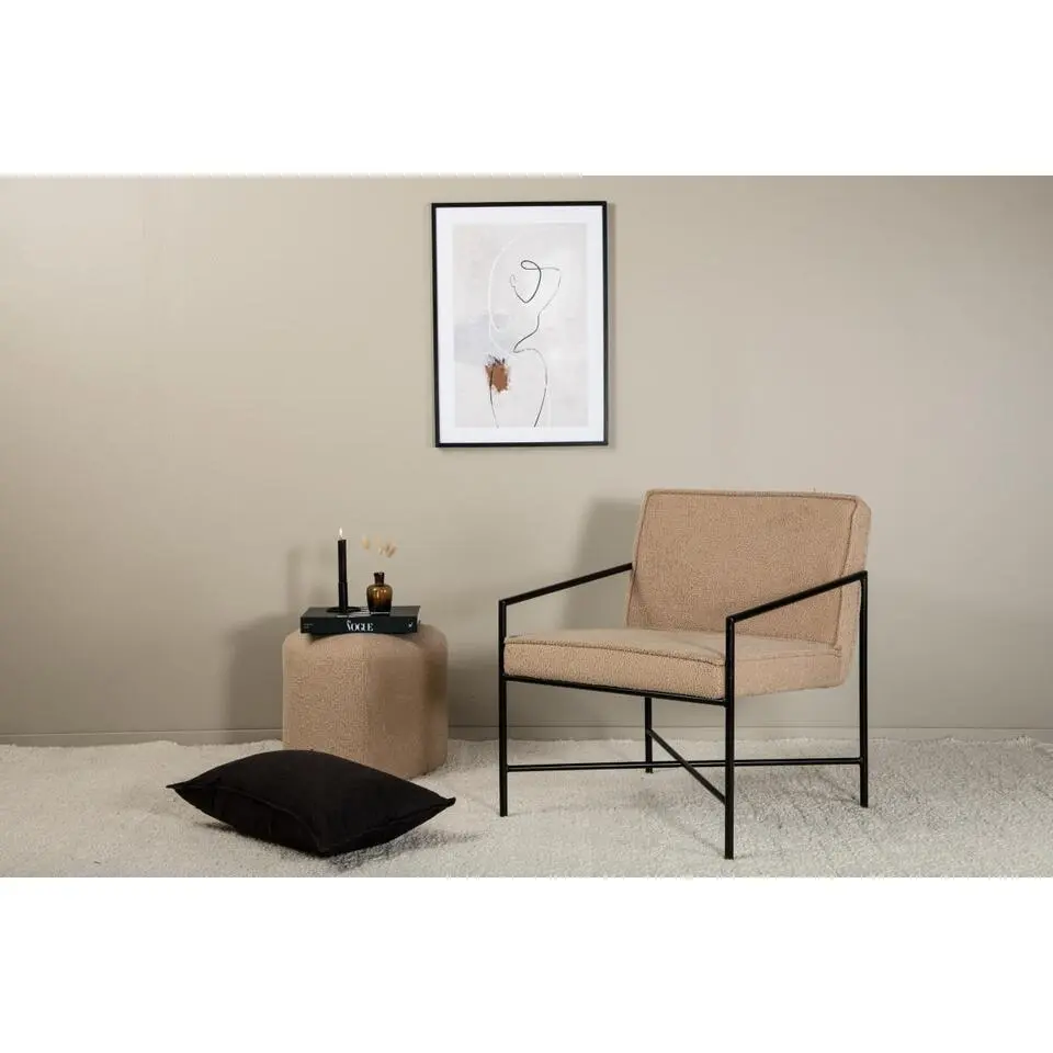 Svea - Nara fauteuil - teddy - beige