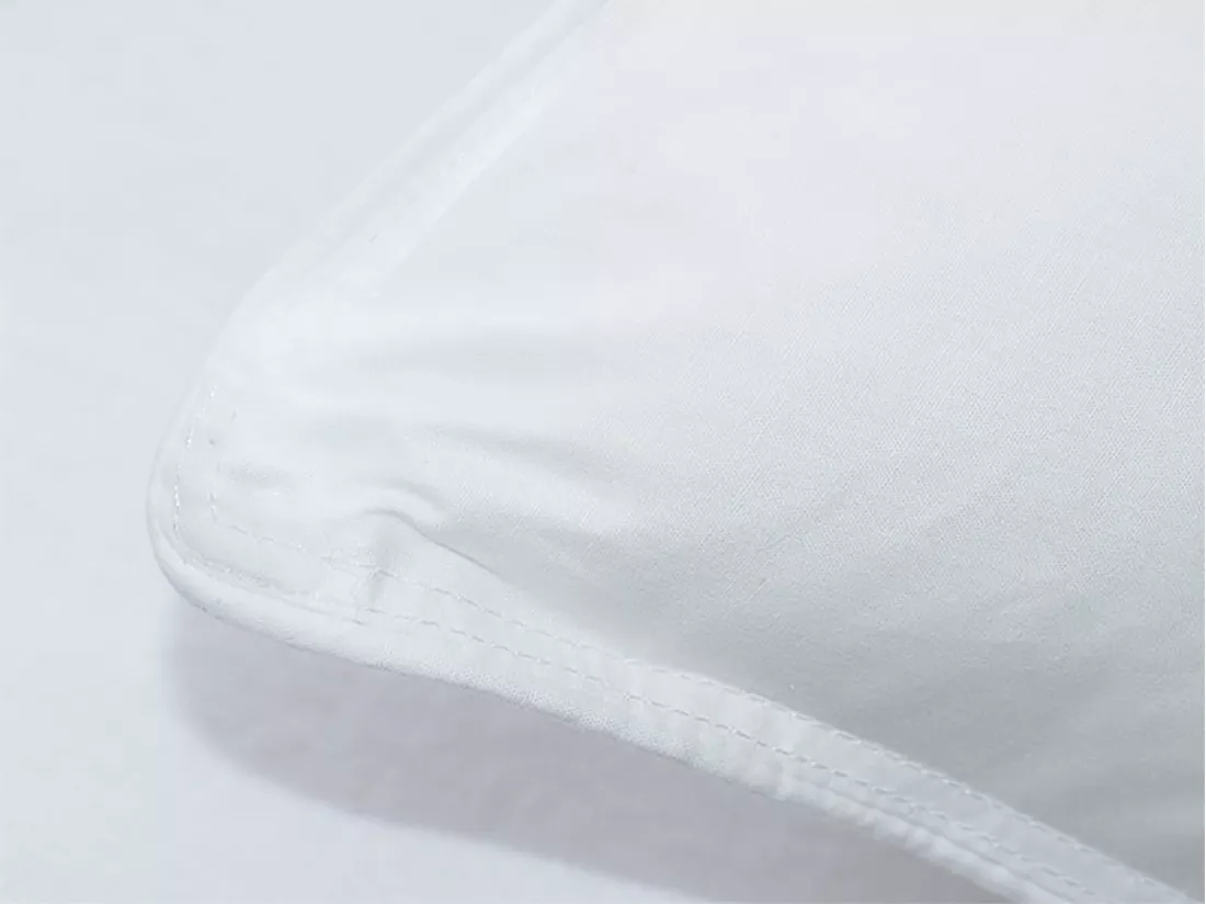 Oreiller mémoire de forme mémofill 50 x 70 cm - Percale de coton - 91 fils/cm² - 750 gr - Blanc - AUXENCE