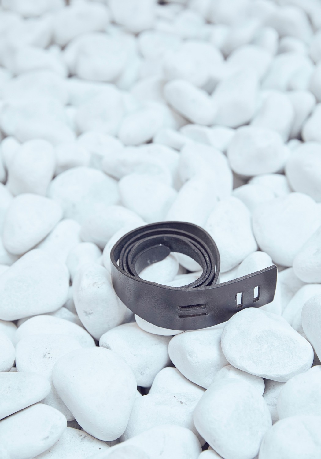 Maska Gürtel Drew No Buckle Belt Black