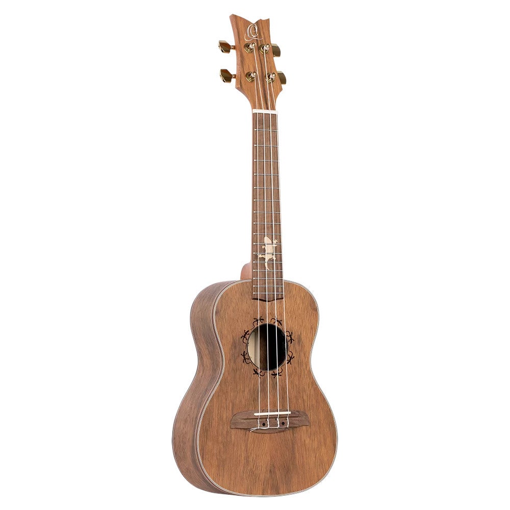 Ortega LIZARD-CC-GBL Lizard Series Left-handed Concert Ukulele linkshandige E/A concert ukelele met gigbag