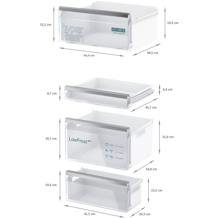 Siemens Einbau-Kühl-Gefrier-Kombination iQ300 KI86VVSE0
