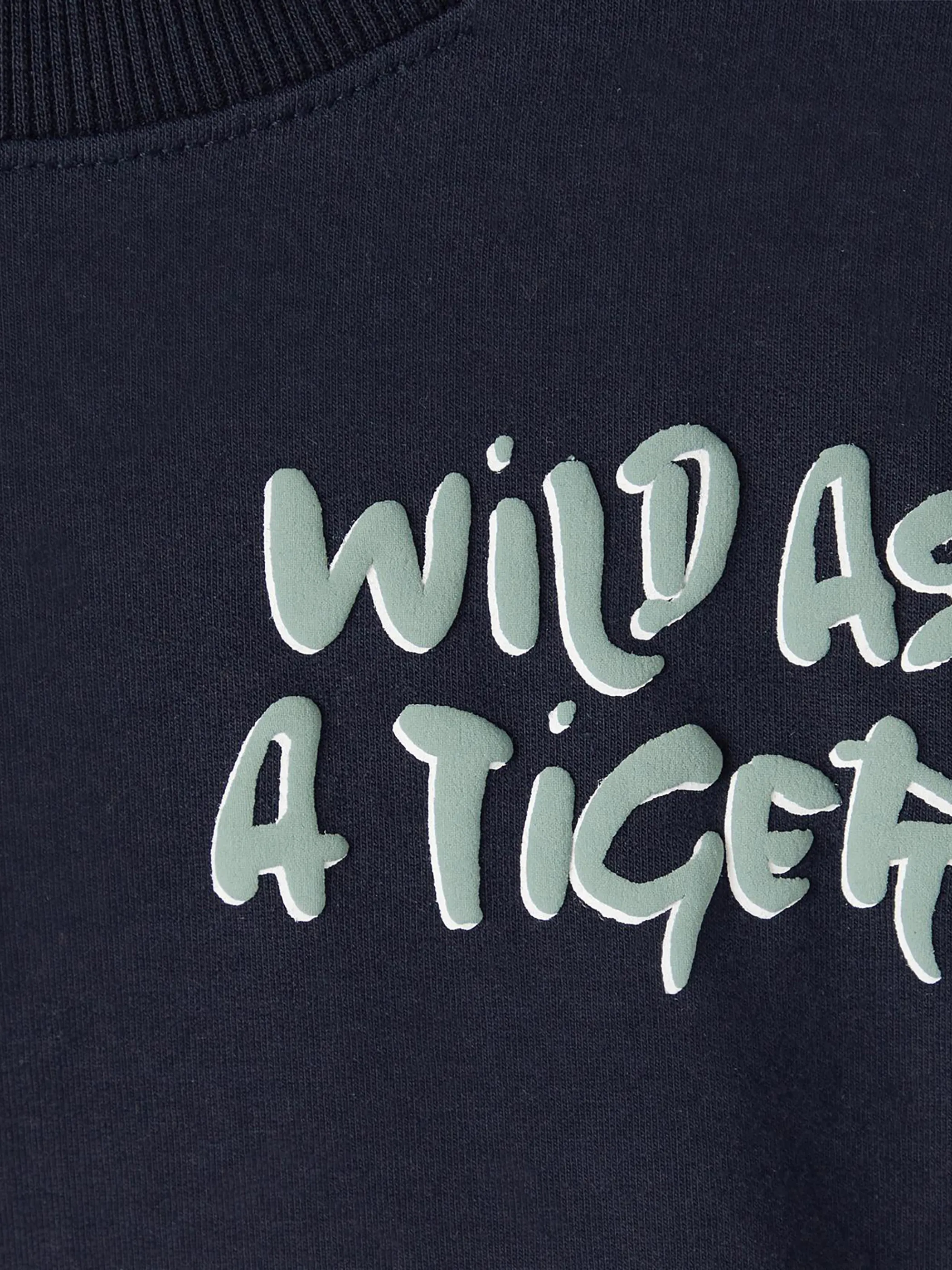 Kinder Sweatshirt mit Frontprint und Kängurutasche