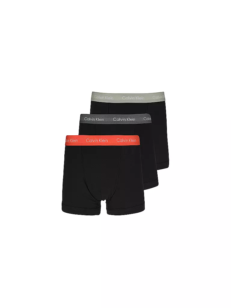 CALVIN KLEIN Pants 3er Pkg black schwarz