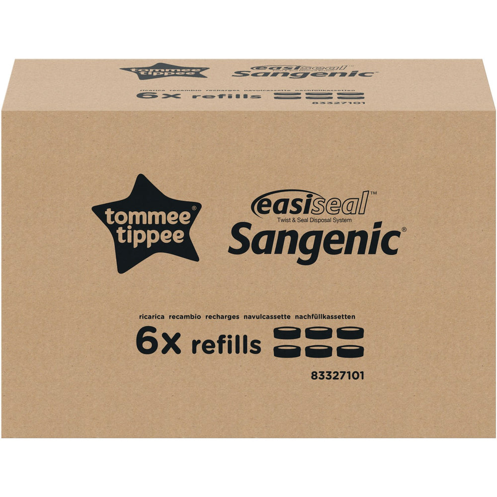Køb Tommee Tippee Easiseal Refill 6-Pak Multi Light