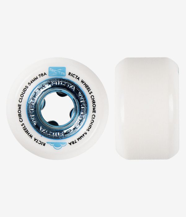 Ricta Chrome Clouds Rollen (blue white) 54mm 4er Pack 78A