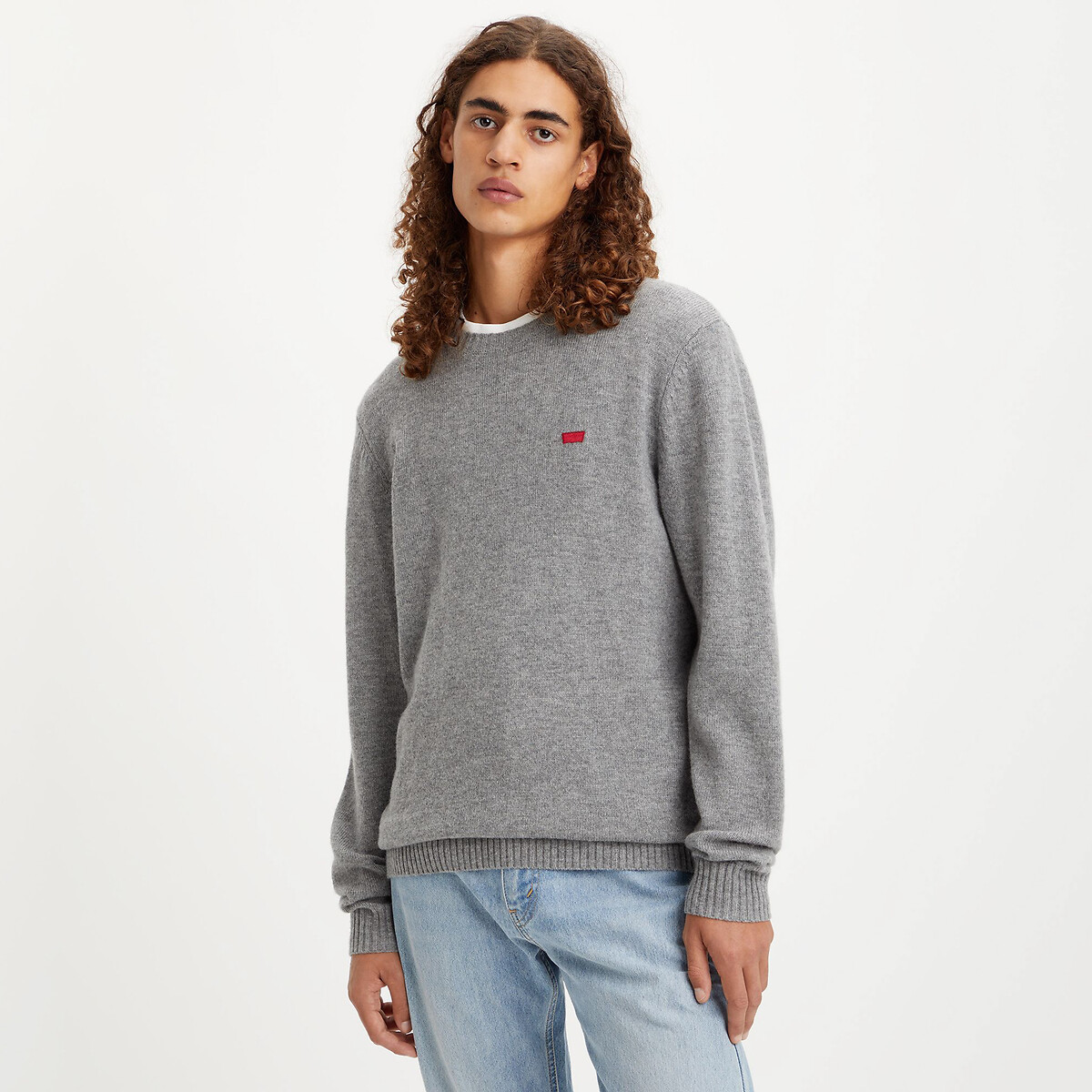 Suéter de gola redonda LEVI'S, em lã A4320