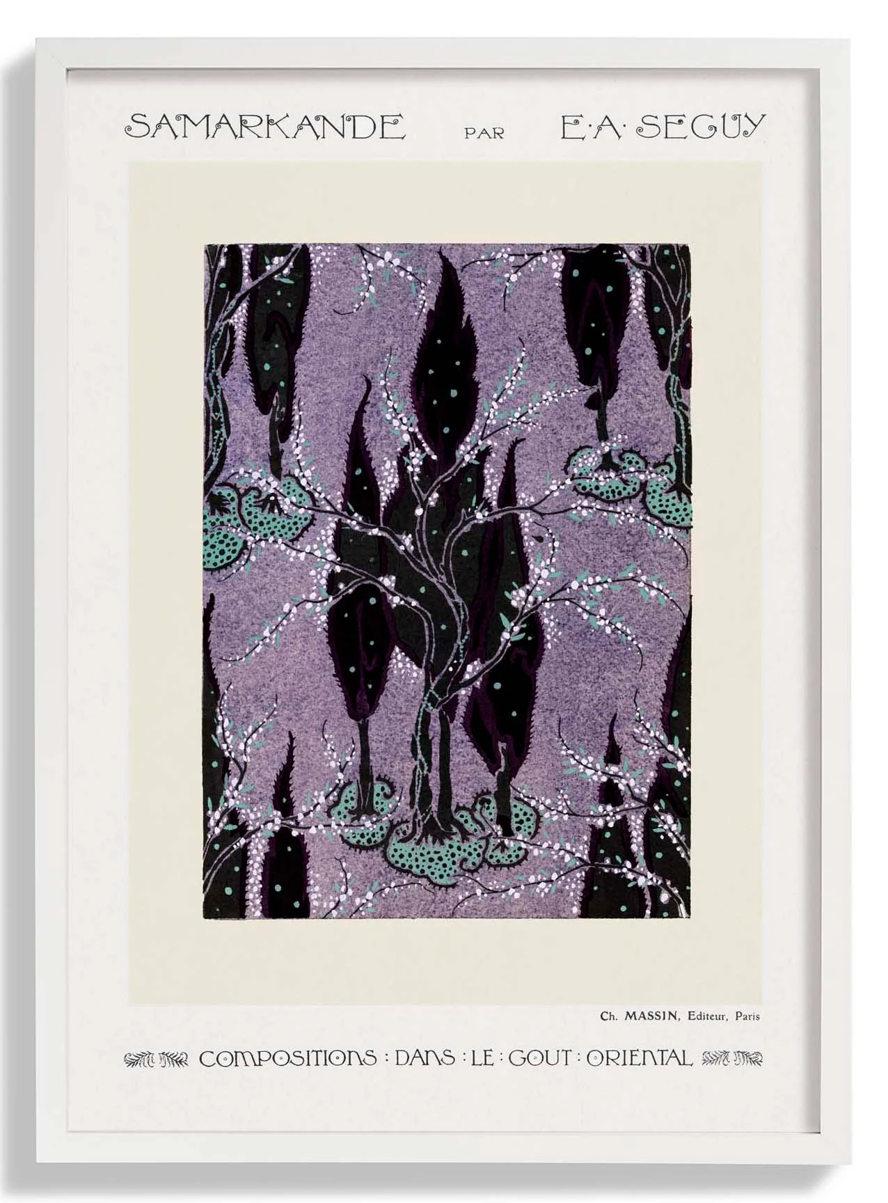 Samarkande Teller 02 von E.A. Séguy
