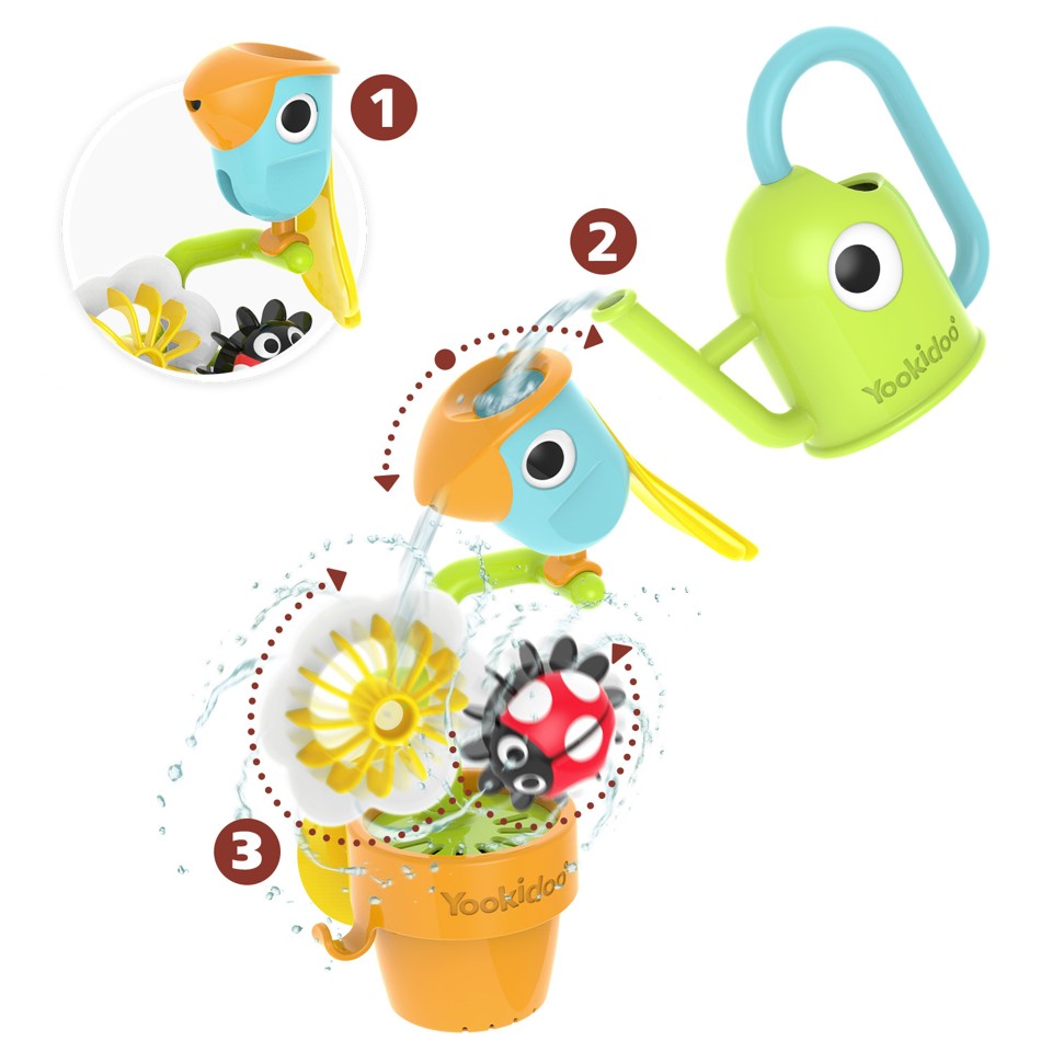 Yookidoo - Pour 'N' Spin Tipping Bird - (YO40222)