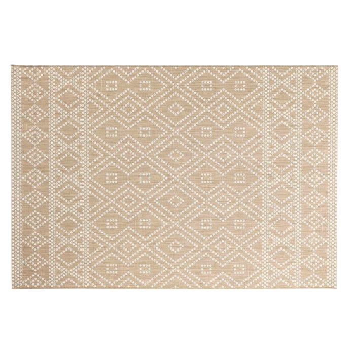 TAPIS RECTANGLE 160X230CM TISSE PLAT TANIA