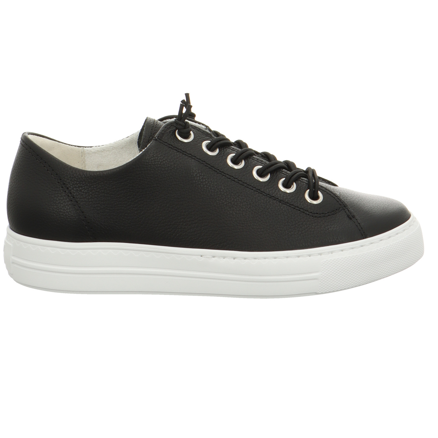 Plateau Sneaker schwarz