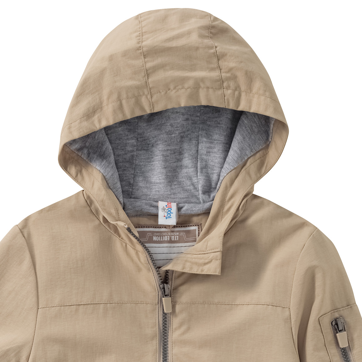 Topolino Jungen Blouson mit Kapuze beige