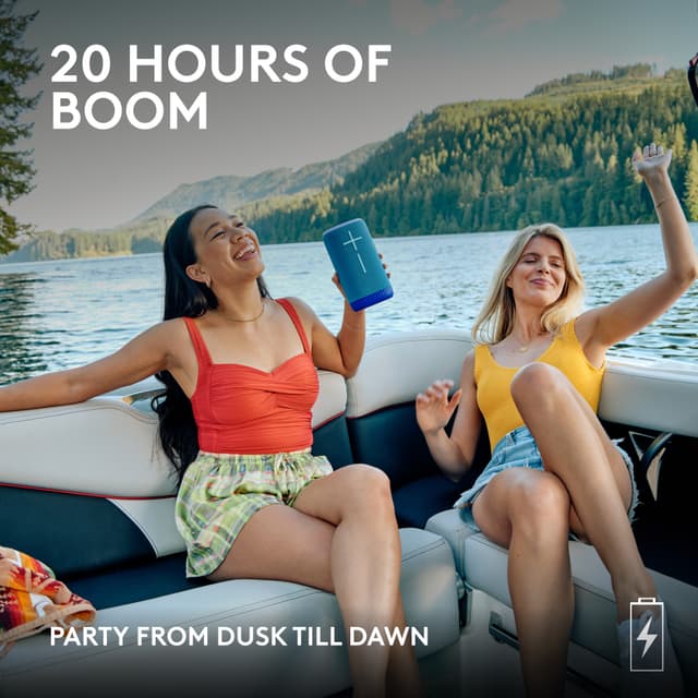Ultimate Ears EVERBOOM bærbar trådløs højttaler (kobaltblå)