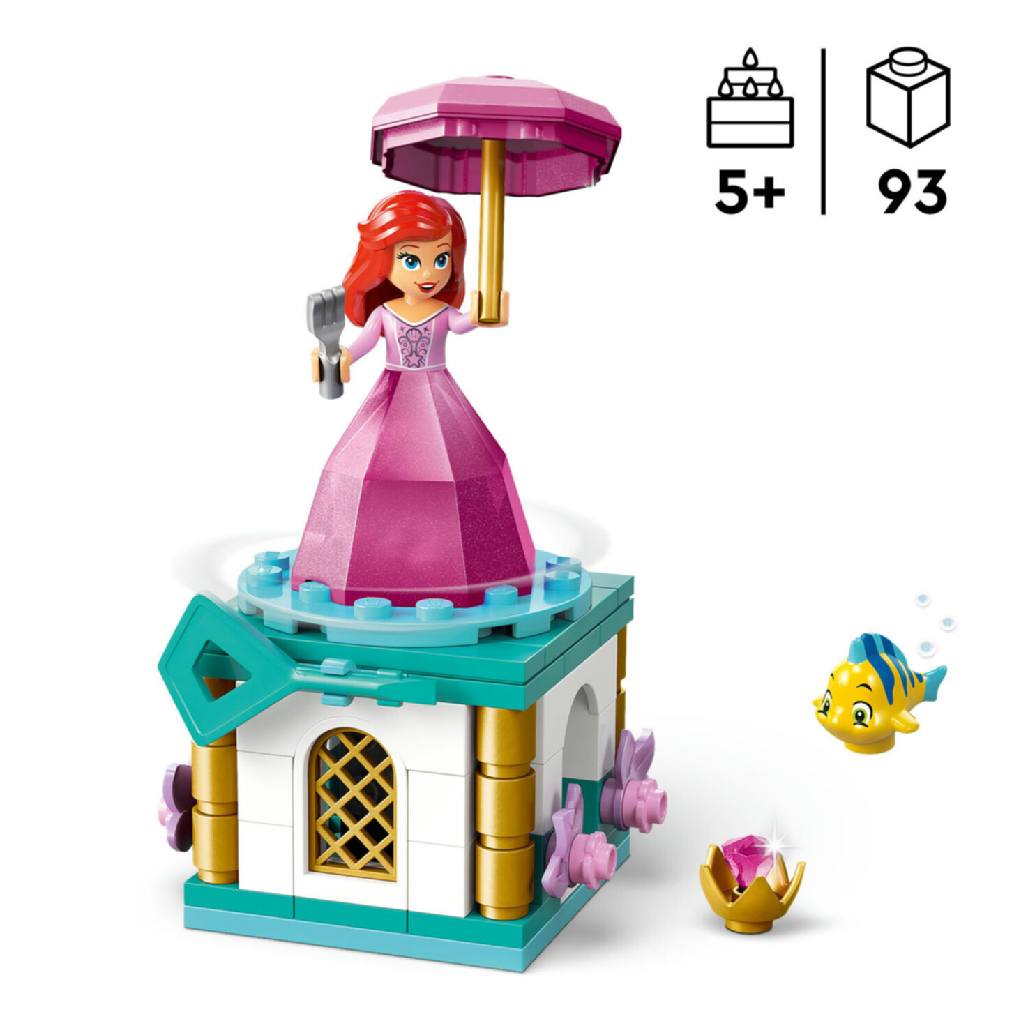 LEGO® Disney Princess 43259 Arielle Spieluhr 5+ Jahren