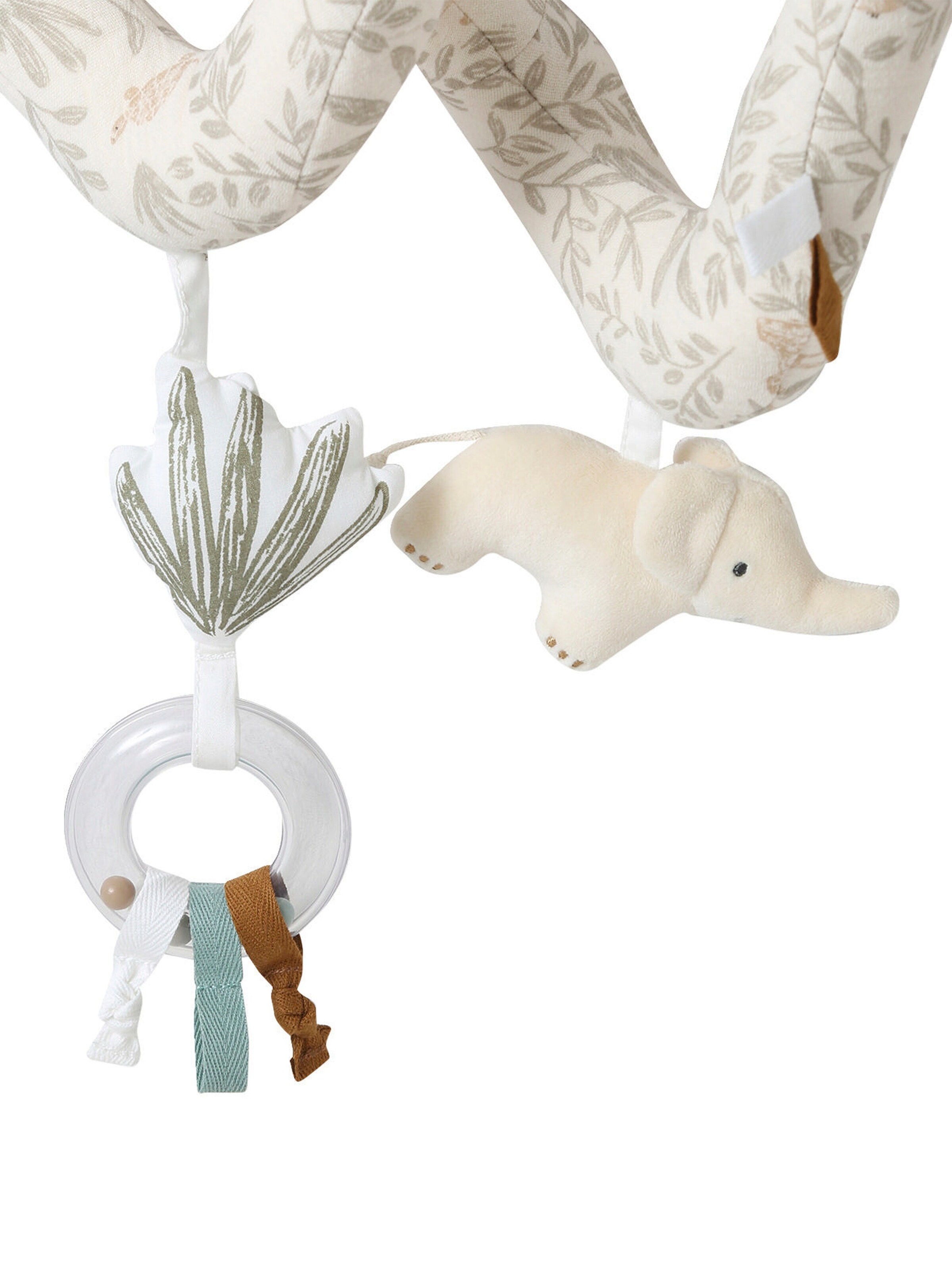 Vertbaudet Baby Activity-Spirale Samtlöwe BABYLON beige