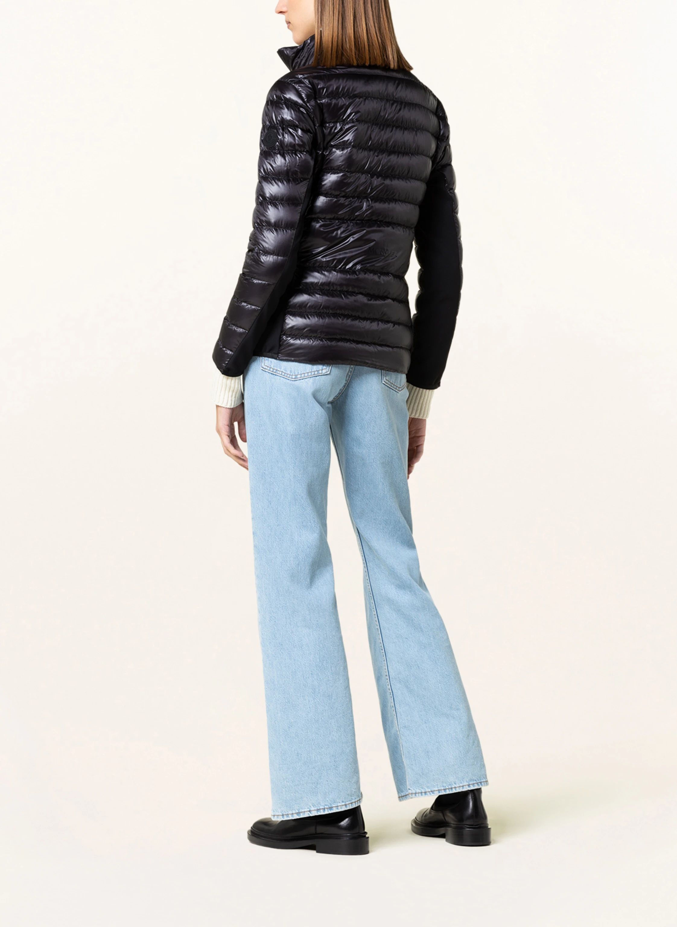 MONCLER Lightweight-Daunenjacke NADIR im Materialmix