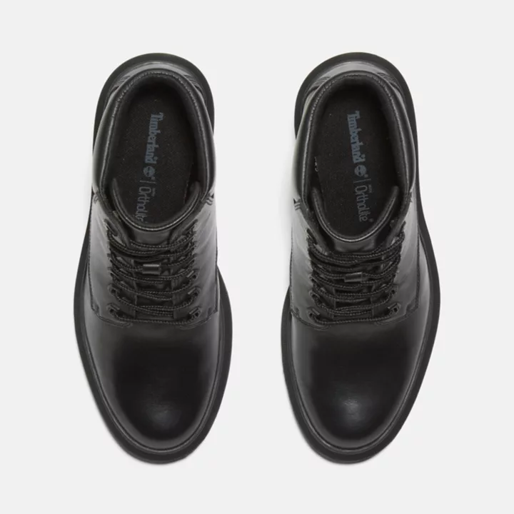 Bottine à lacets Allington Height pour femme en noir monochrome