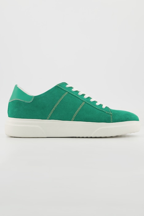 Sneaker, Veloursleder, Weite H