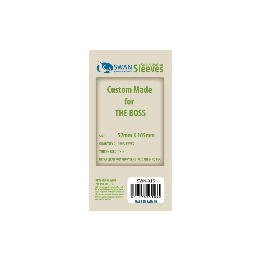 Swan Panasia - Card Sleeves Standard - 52x105mm - 160p