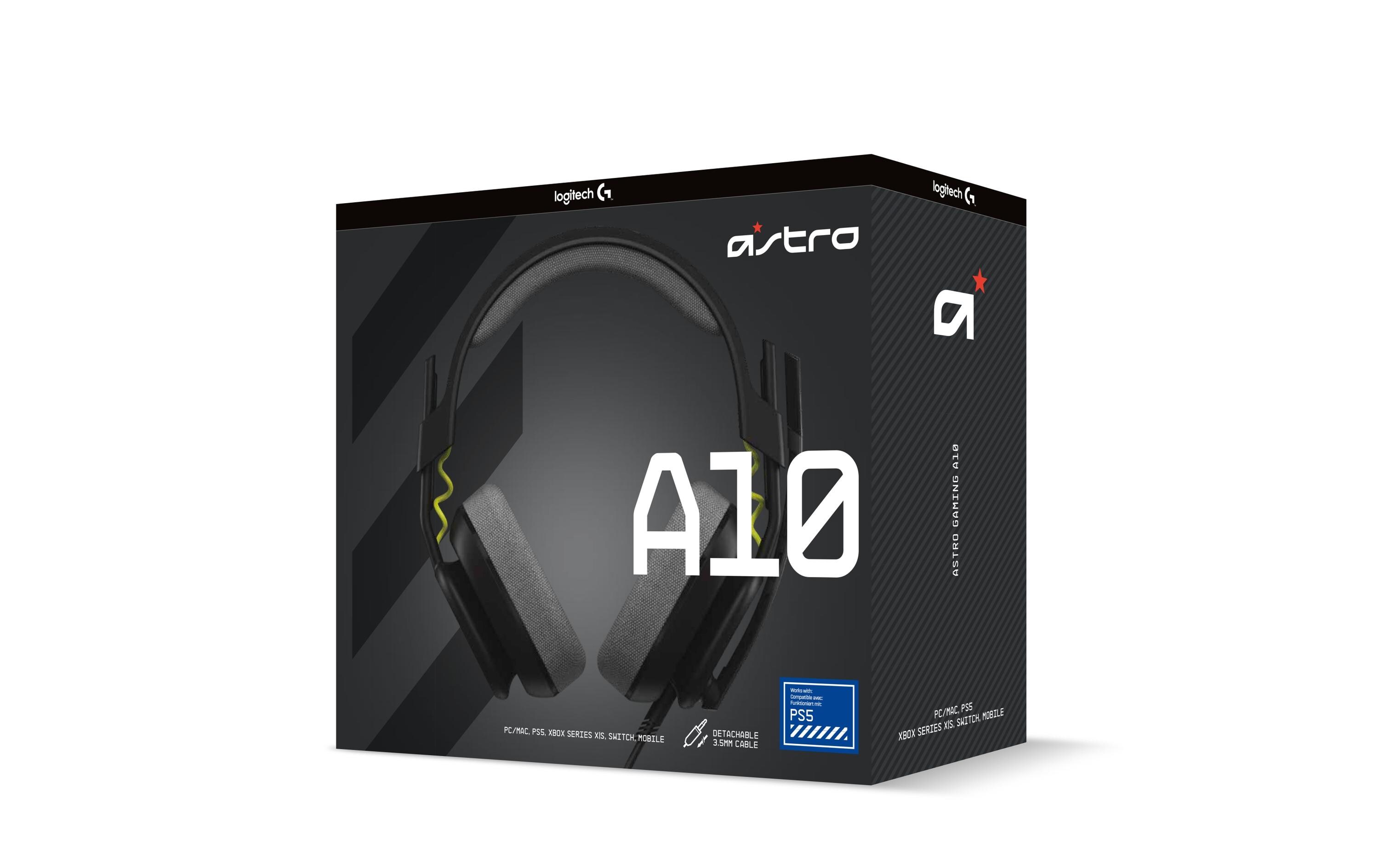 Headset Astro A10 Gen 2 PlayStation Salvage BlackGaming-Headset mitintegriertem Flipp-Stummschalter
