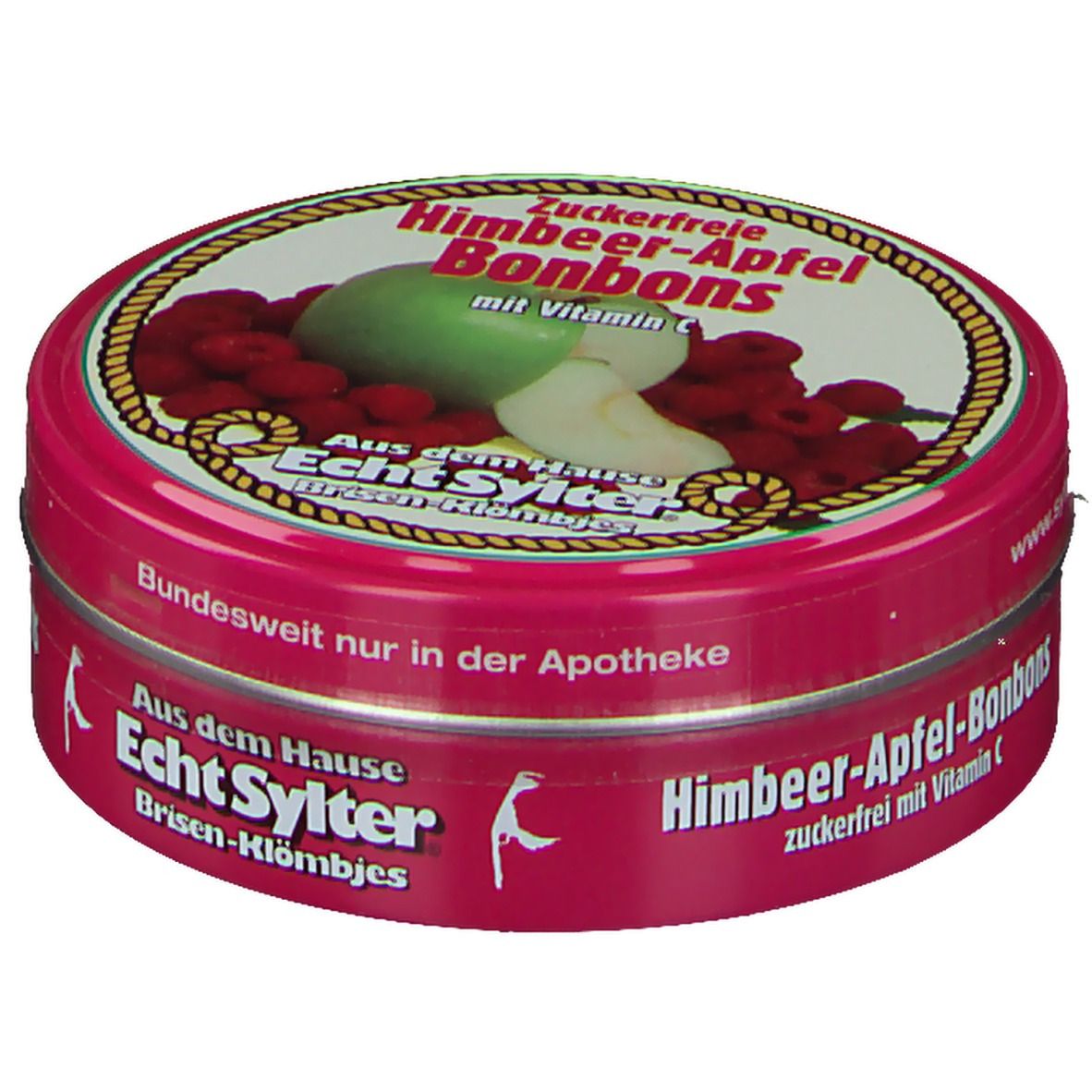 Echt Sylter Bonbons Himbeer-Apfel zuckerfrei
