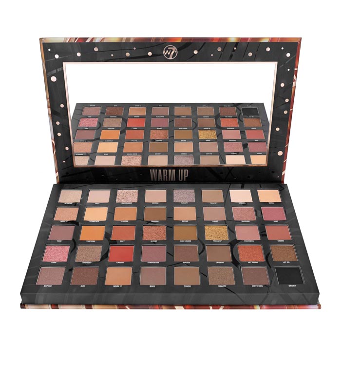 W7 - Paleta de Sombras Warm Up