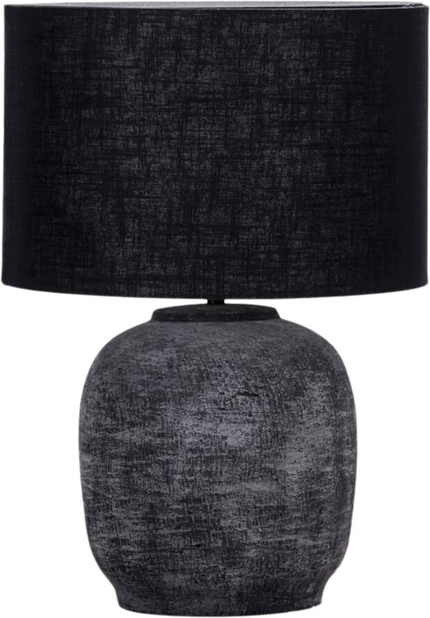 House Doctor Bordlampe inkl. lampeskærm, Tahi, Sort