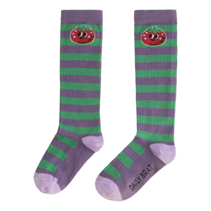 Daily Brat Chaussettes Very Berry | Violet