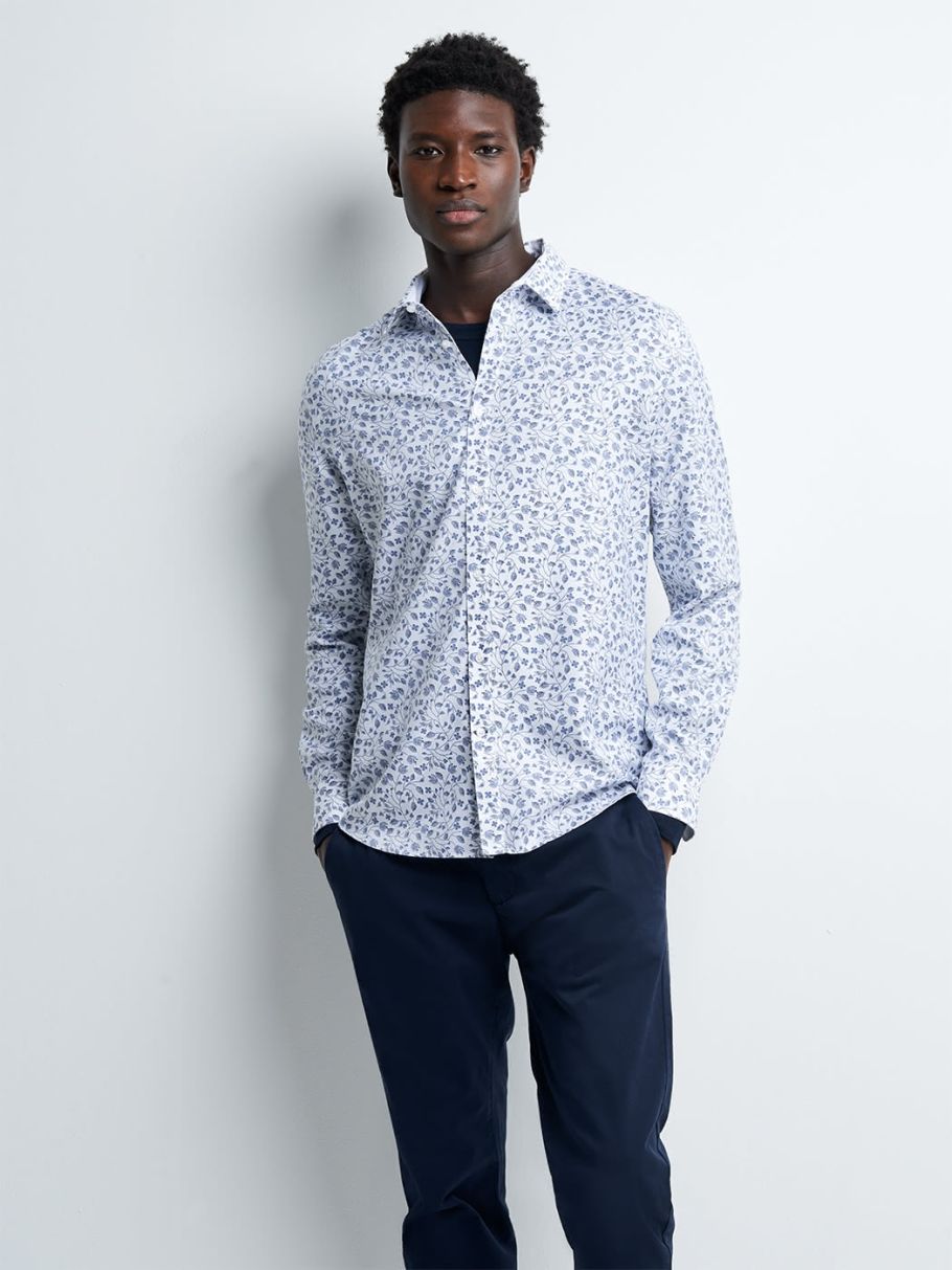 Chemise extra-slim sans repassage