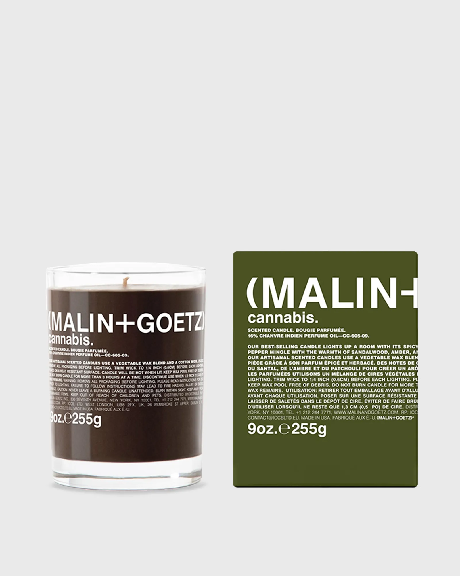 Malin + Goetz Cannabis Candle - 255 gr