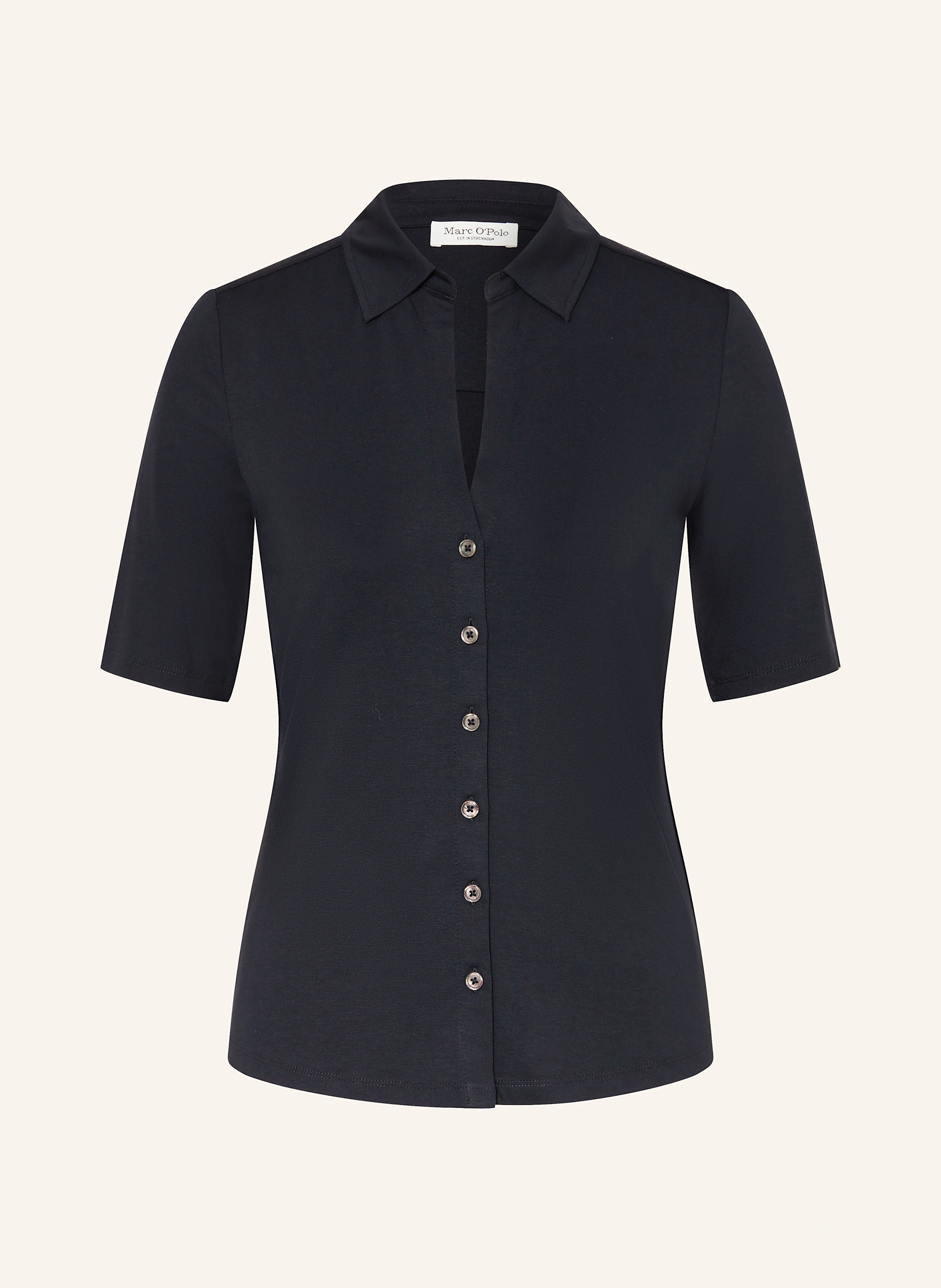 Marc O'Polo Hemdbluse aus Jersey