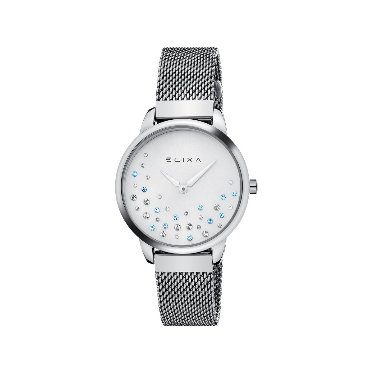 Montre Elixa femme acier milanais