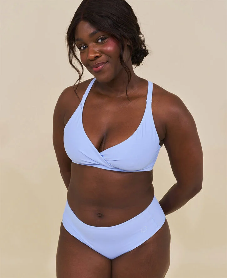 Cartel Copenhagen Ubud højtaljet bikini underdel - Clear Clear