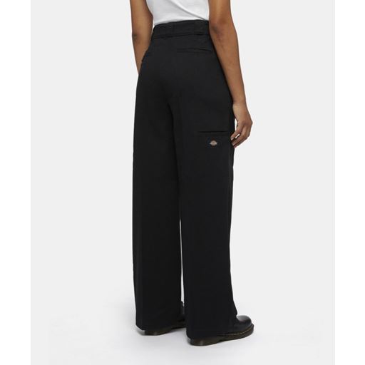 Dickies Pleated Work Bukser, Black, 31