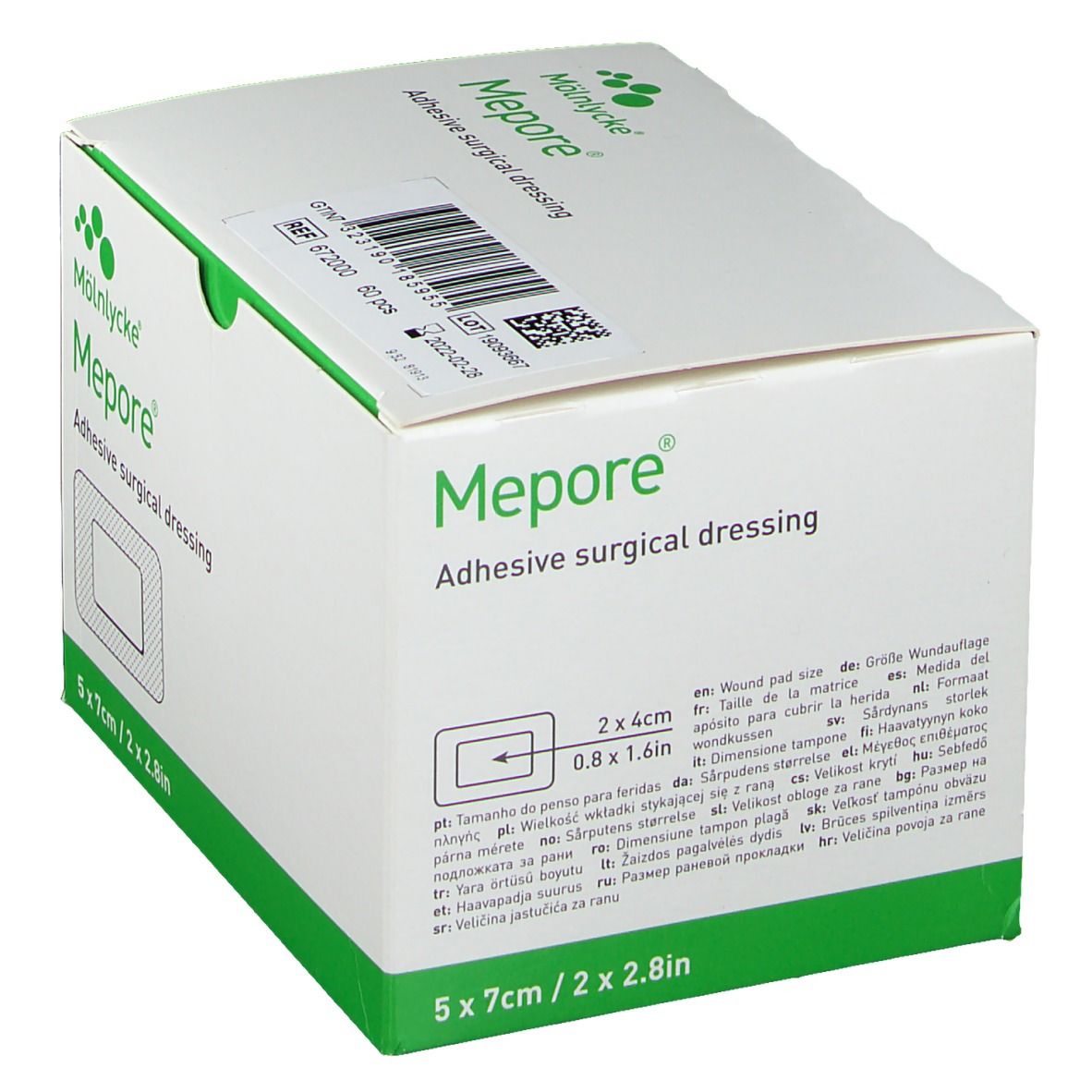 Mepore® Wundverband 5 x 7 cm steril