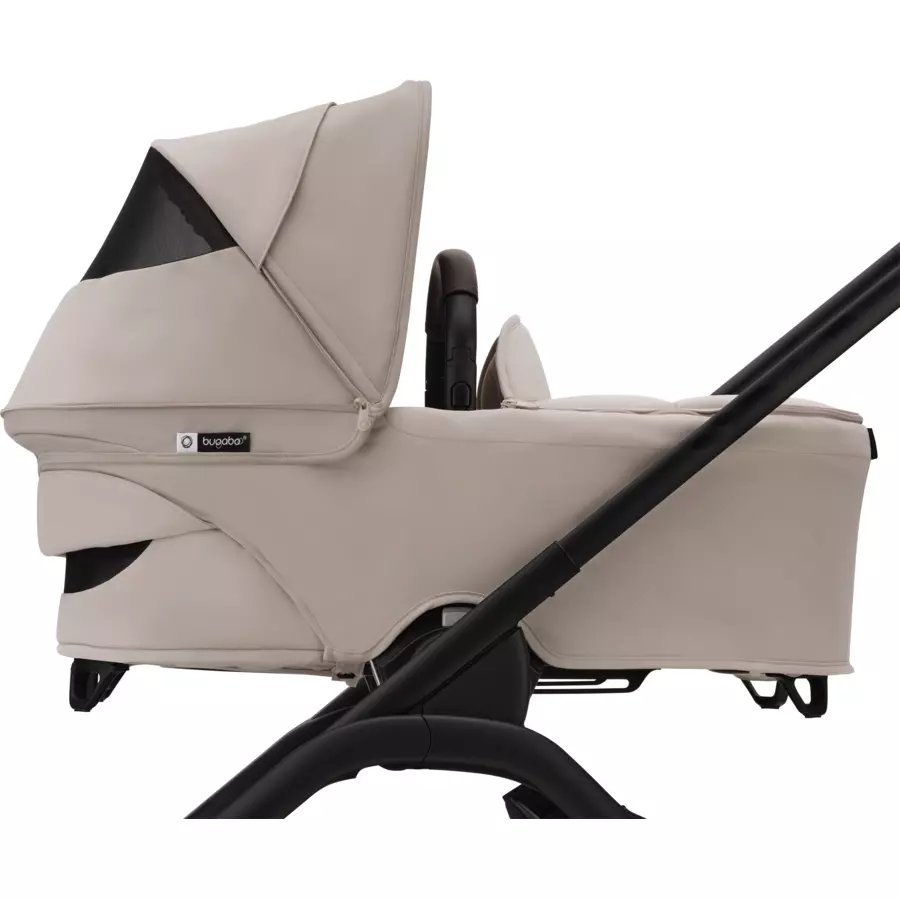 bugaboo Kinderwagen Dragonfly Complete Black Desert Taupe