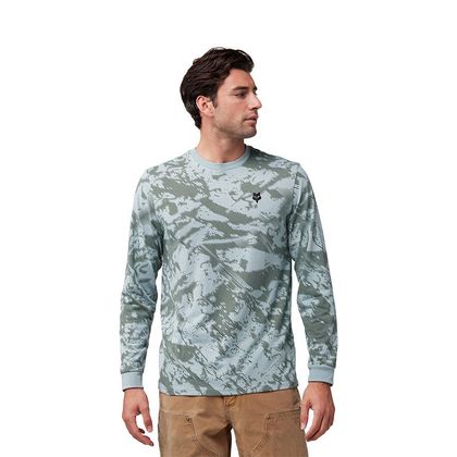 T-shirt manches longues Fox GRAVEL - Gris