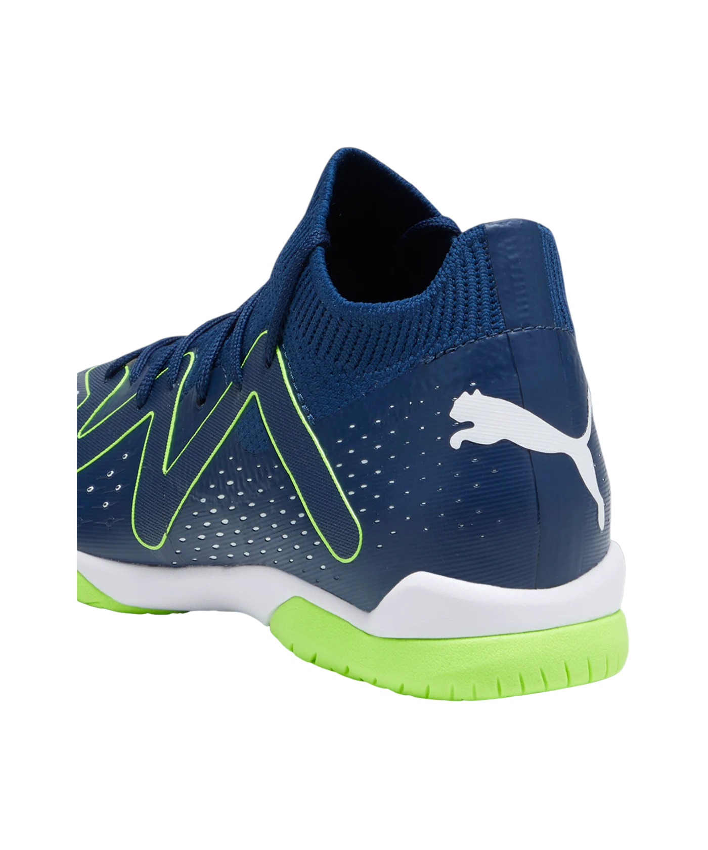 PUMA FUTURE Match+ Mid IT Halle Jr Gear Up Kids Blau F03