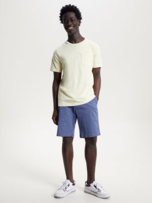 Camiseta Slim Fit com Tingimento Natural