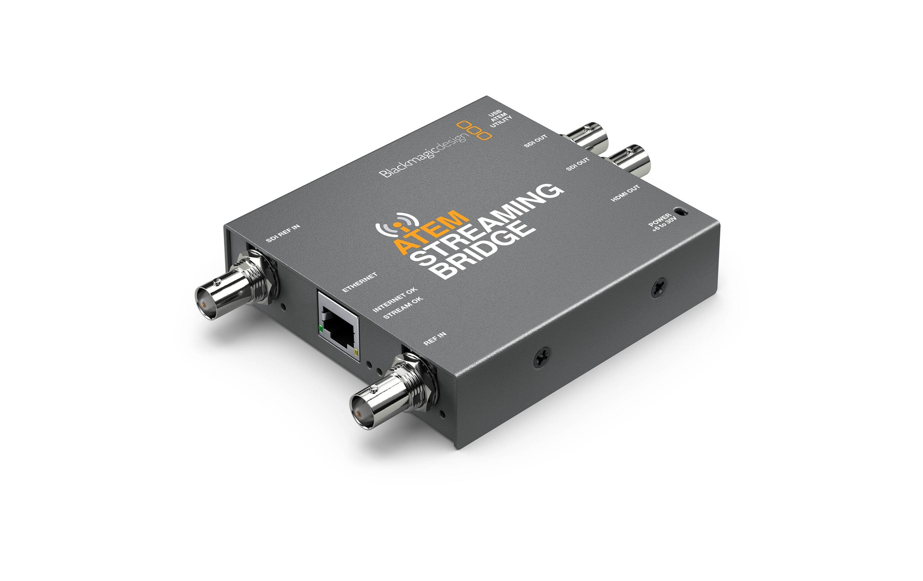 Konverter ATEM Streaming Bridge<br>Videokonverter konvertiert Daten aus entfernten Standorten