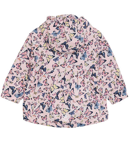 Color Kids Sommerjakke - Chalk Pink m. Sommerfugle
