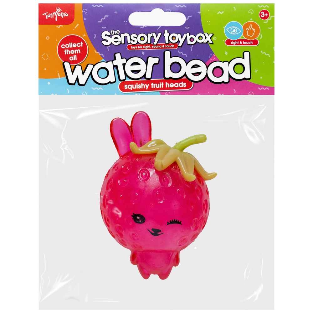 Toy Mania Wasserperlen-Quetsch-Fruchtköpfe Sortiment