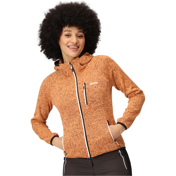 Veste polaire randonnée REGATTA W HOOD NEWHILL APRICOT CRUSH