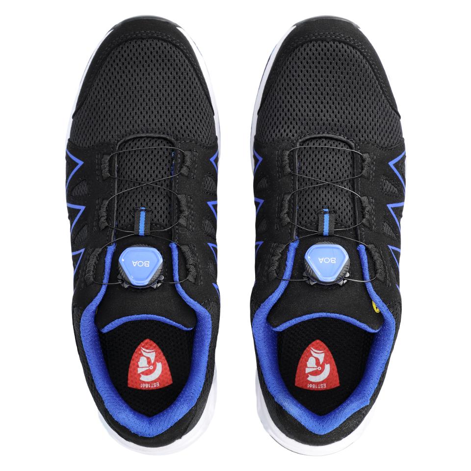 Vernesko Jo SPEEDY BOA® Black-Blue Low – Elten
