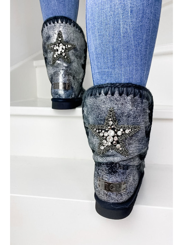 Mou - Boots Eskimo 24 Dos Etoile Grey