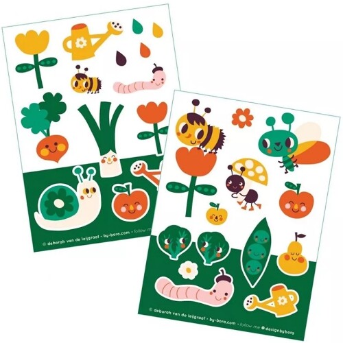 By bora stickers moestuin