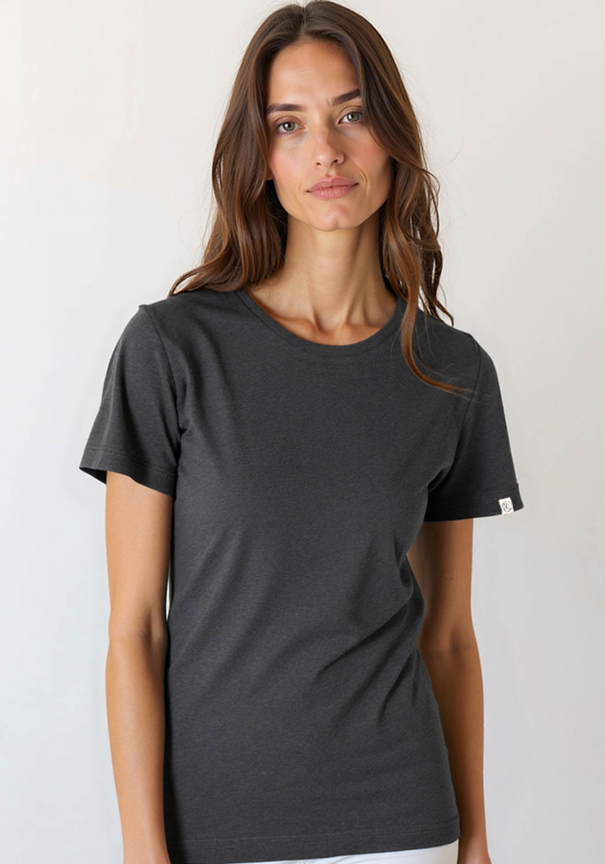 WE ARE ZRCL Damen T-Shirt Luisa Basic Raven