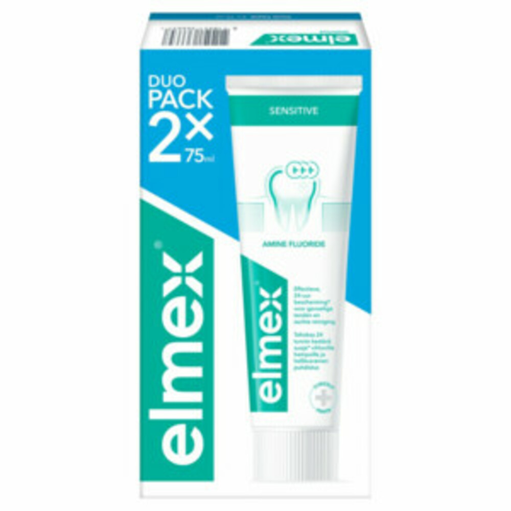 Elmex Tandpasta Sensitive Duopack2 x 75 ml