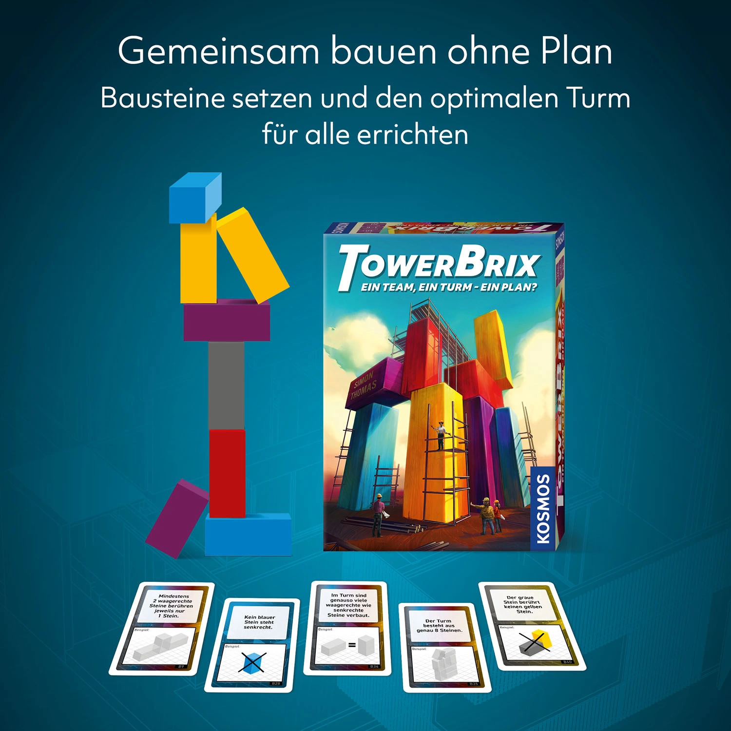 Strategiespiel TOWER BRIX