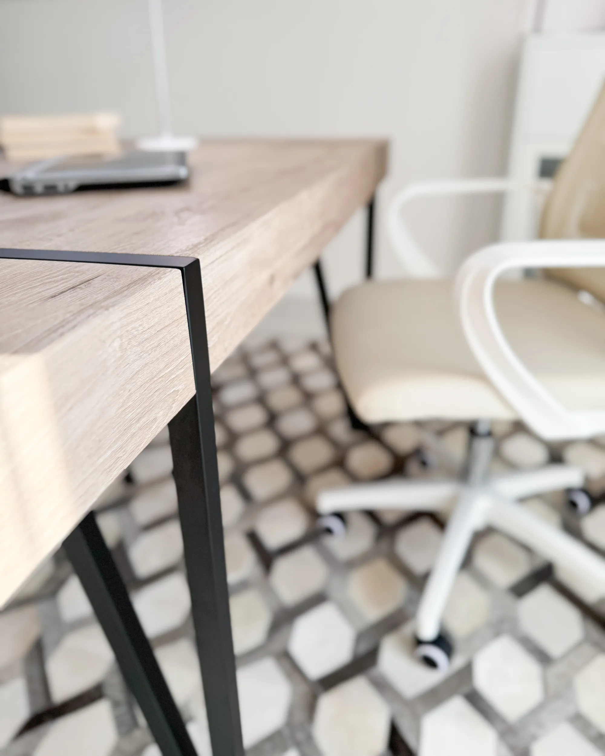 Eettafel ADENA Lichtbruin 90 cm 150 cm