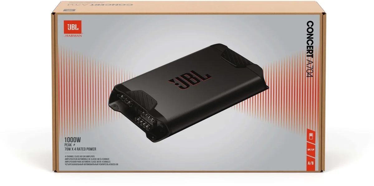 JBL Concert A704 Amplis voiture